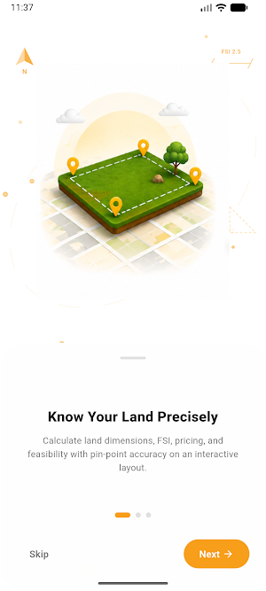 CG Land Calc Screenshot 2