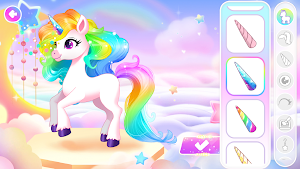 Unicorn Dress up Game for Kids Screenshot 2