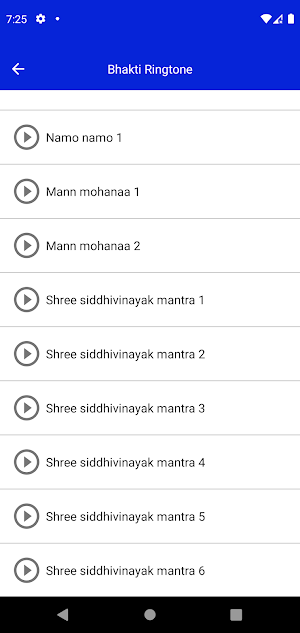 Bhakti Ringtones Screenshot 0