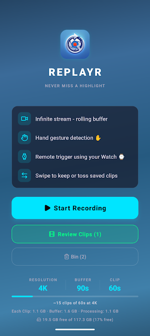 ReplayR: Delay Camera & Replay Screenshot 0