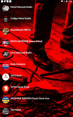 Metal And Rock Radios Live Screenshot 3