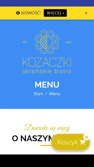 Kozaczki - Ukraińskie Bistro Screenshot 3