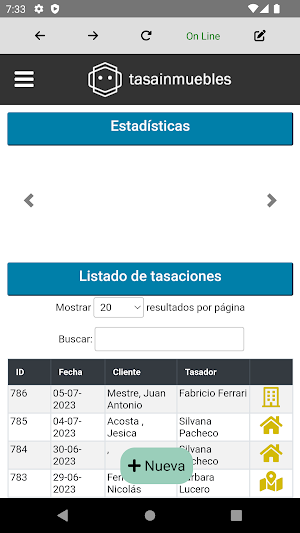 TasaInmuebles Screenshot 2