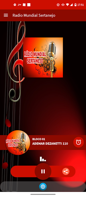 Rádio Mundial Sertanejo Screenshot 2