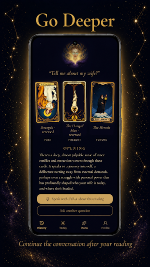 LYRA: Tarot & Astrology AI Screenshot 2