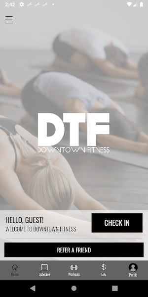 DownTown Fitness Screenshot 1