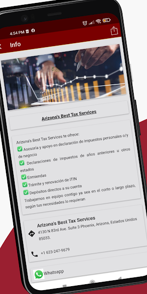 Arizona Tax Services Screenshot 1