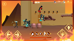 Stick Warrior Fight 3D Screenshot 2