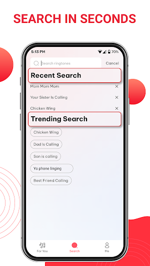 Ringtones Songs for Android Screenshot 2