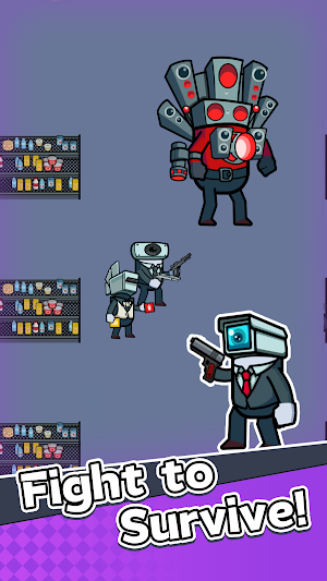 Skibydi Monster Attack Screenshot 0