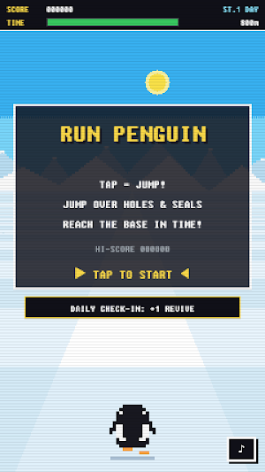 Run Penguin: Tap Jump Runner Screenshot 0
