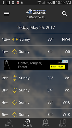 ABC7 WWSB First Alert Weather Screenshot 1