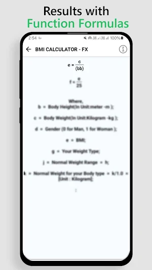BMI Calculator Plus Screenshot 3