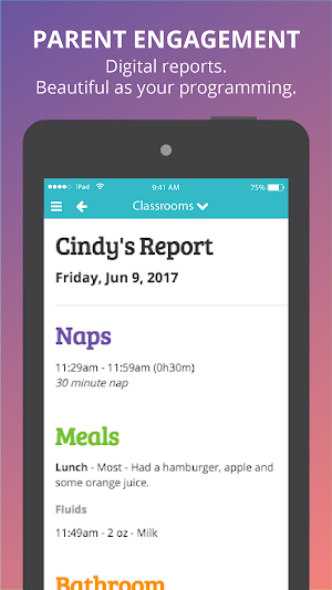 HiMama - Daycare Management App & Software Screenshot 1