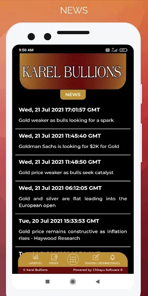 Karel Bullions Screenshot 3
