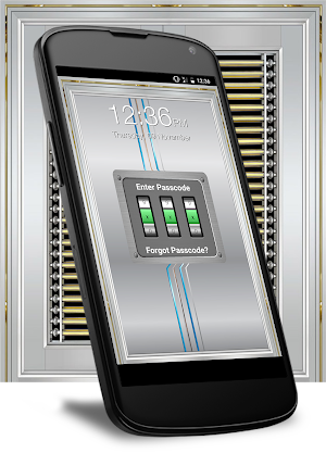 Steel Door Lock Screen Screenshot 3