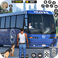 US Police Bus Games 3D