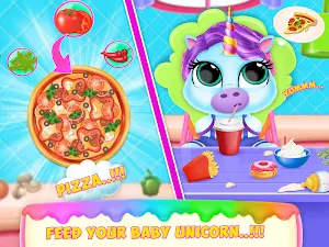 Baby Unicorn Pet Nursery - Care and Dress up Screenshot 2
