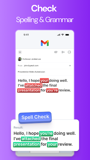 WritingWiz-AI Keyboard & Write Screenshot 1