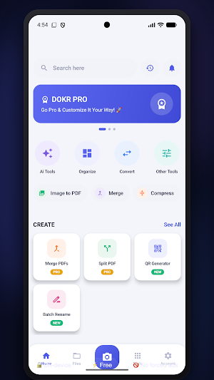 DOKR: PDF Scanner & Tools Screenshot 0