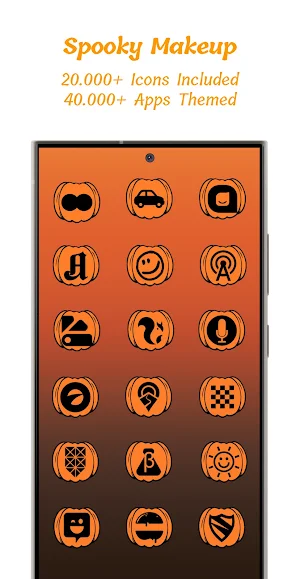 Halloween Pumpkin Icon Pack Screenshot 1