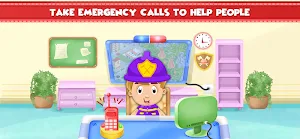 Little Fireman Rescue Adventure Screenshot 0