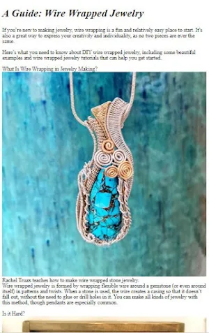 Jewelry Making Guide Screenshot 2
