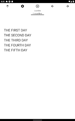 Book, Lourdes Screenshot 2
