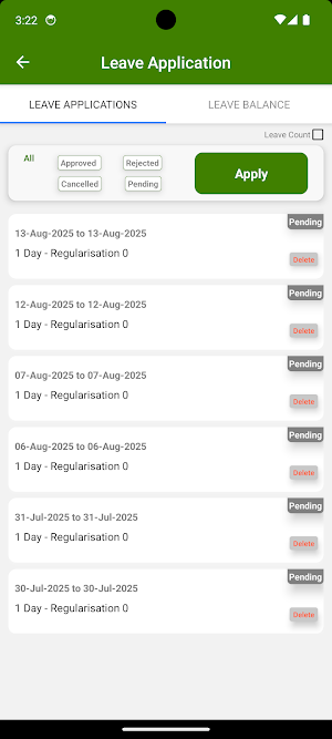 Swaaha HRMS Screenshot 3