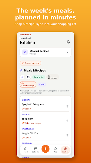 Ahenora: Family Organizer Screenshot 1