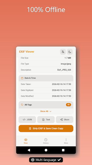 Image EXIF Viewer Screenshot 3
