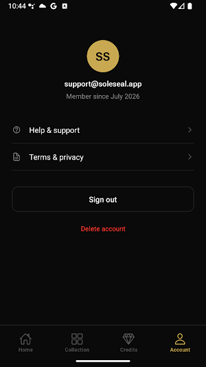 SoleSeal Screenshot 0