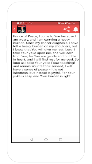 Catholic Prayers for Cancer Screenshot 2