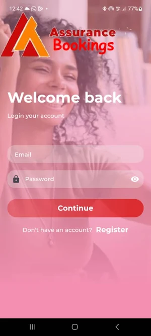 AssuranceBookings Screenshot 0