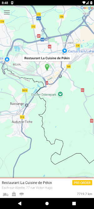 Restaurant La Cuisine de Pékin Screenshot 1