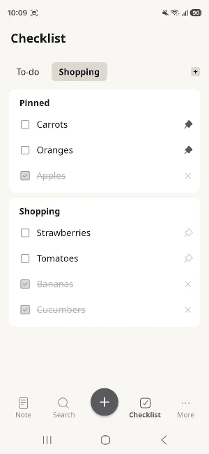 CalmNote: Simple Relaxed Notes Screenshot 2
