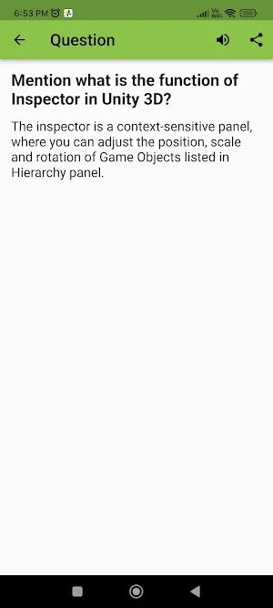 Unity Interview Question screenshot 6