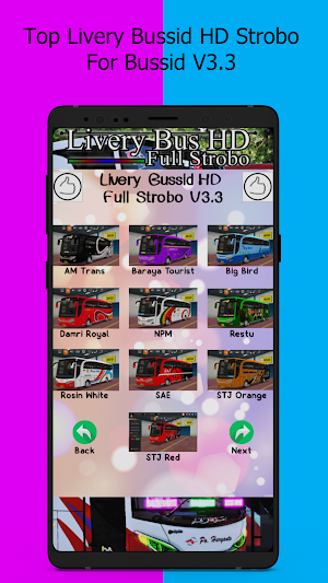Livery Bus HD Full Strobo Screenshot 1