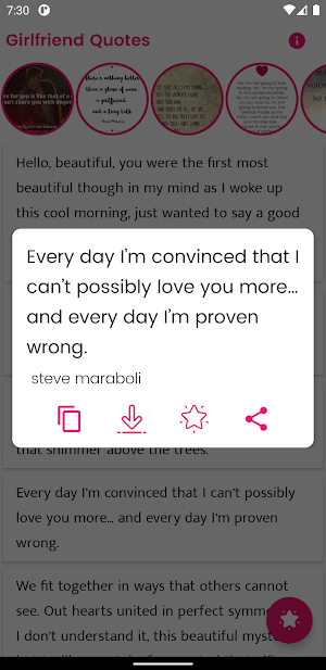 Girlfriend Quotes and Sayings Screenshot 1