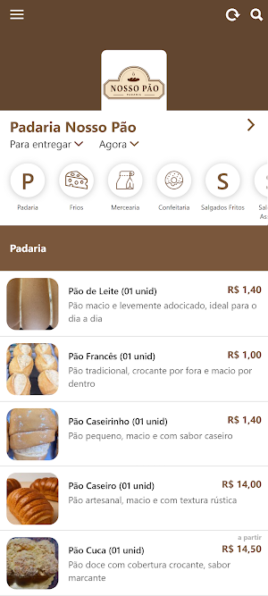 Padaria Nosso Pão Screenshot 0