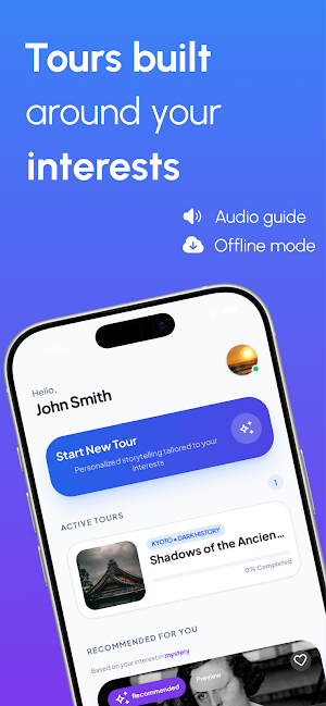 Audio Tour Guide · Narrativ AI Screenshot 0