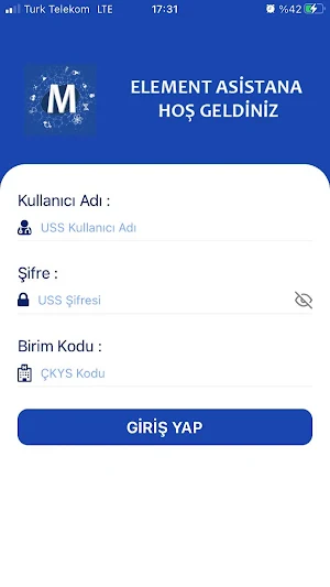 Element Asistan Screenshot 1