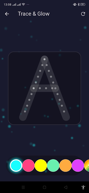 Alphabet Trace & Glow Screenshot 0