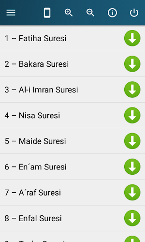 Kuran Meali - Sesli (Audio) Tercüme Screenshot 0