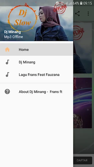 Dj Minang - Frans ft Fauzana Screenshot 1