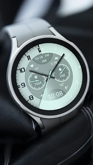 ZKin Watch Quartz Glow Green Screenshot 1
