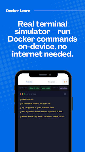Docker Learn Screenshot 1