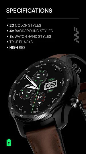 Awf Motion [0x] - watch face Screenshot 1