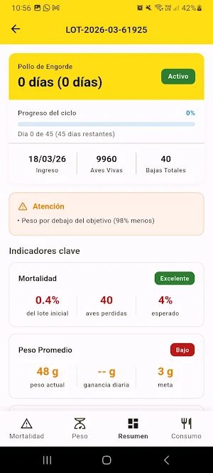 Smart Granja Aves Screenshot 3