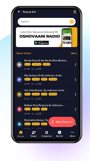 Punjabi Ringtones Screenshot 1